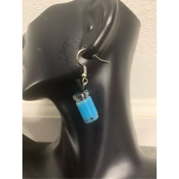 Boba Tea Earrings  - Picture 2 of 3